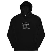 Load image into Gallery viewer, The Gospel Changes Everything Unisex fashion hoodie
