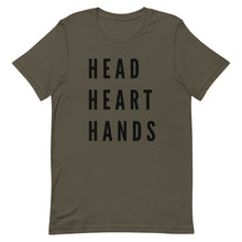 Load image into Gallery viewer, HEAD, HEART, HANDS Short-Sleeve Unisex T-Shirt
