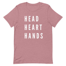 Load image into Gallery viewer, HEAD, HEART, HANDS Short-Sleeve Unisex T-Shirt
