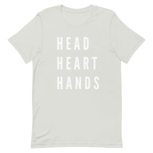 HEAD, HEART, HANDS Short-Sleeve Unisex T-Shirt